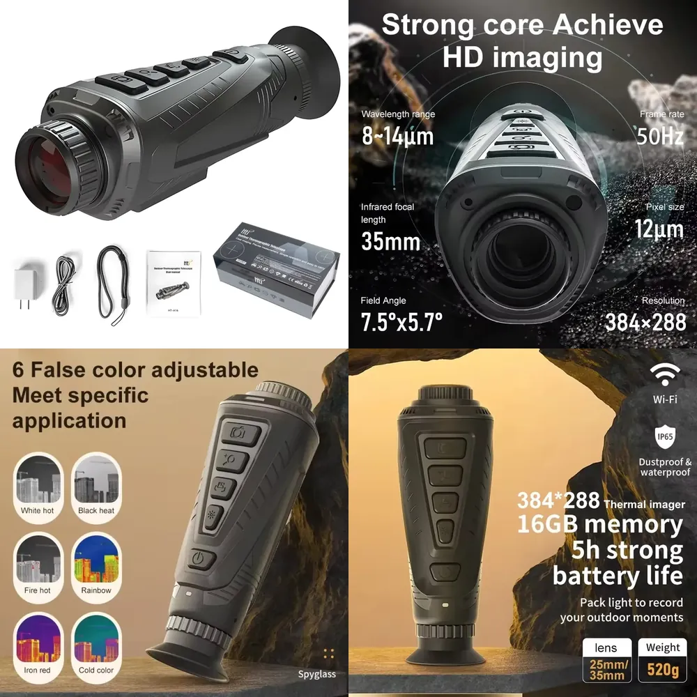 Thermal Scope Night Vision Monocular - 2026 Thermal Vision Monocular for Hunting