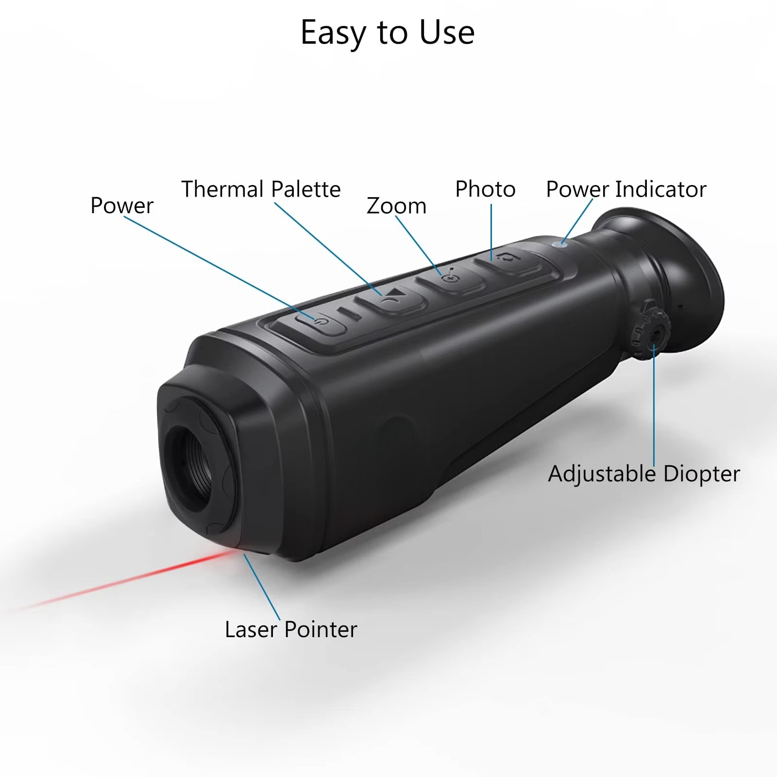 Hunting Imaging Camera Thermal - Thermal Scope Night Vision Monocular 评论和价格