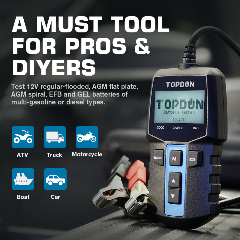 TOPDON BT100 12V Car Battery T - Topdon Tc001 Thermal Camera 评论和价格