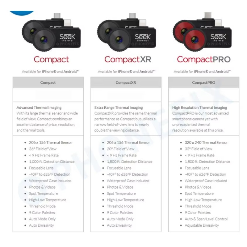 For Seek Thermal Imaging Camer - Seek Compact Pro Android 评论和价格