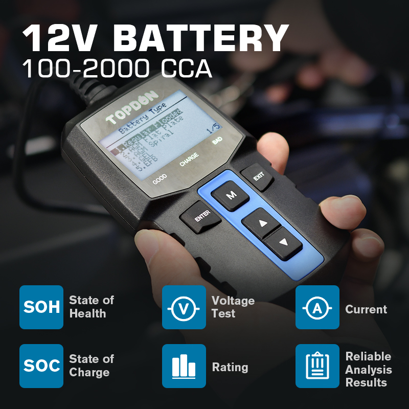 TOPDON BT100 12V Car Battery T - Topdon Tc001 Thermal Camera 评论和价格