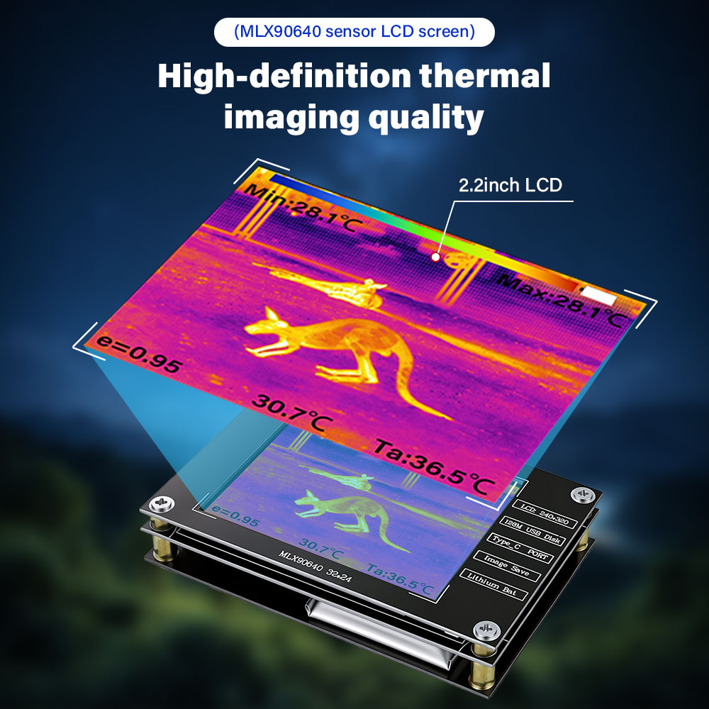 Portable Infrared Imager -40℃~ - Nf 521 Thermal Imaging Camera 评论和价格