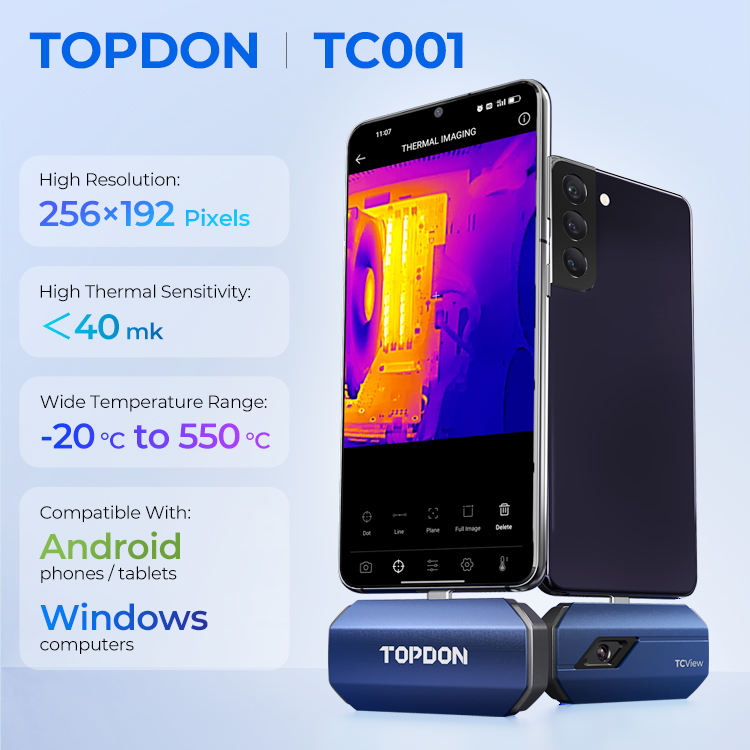TOPDON Manufacturer ODM OEM TC - Topdon Tc001 Thermal Camera 评论和价格