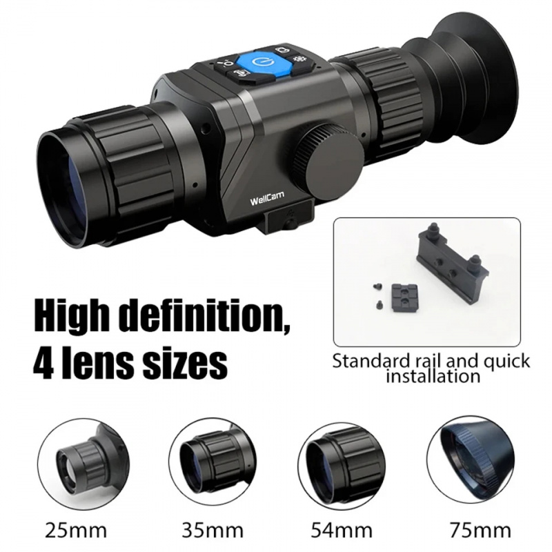 1600m Thermal Hunting Monocula - Thermal Scope Night Vision Monocular 评论和价格