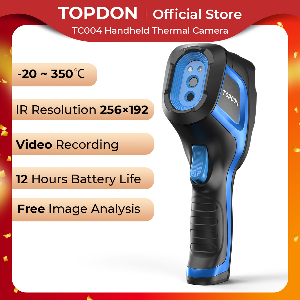 TOPDON TC004 High Resolution A - Topdon Tc001 Thermal Camera 评论和价格