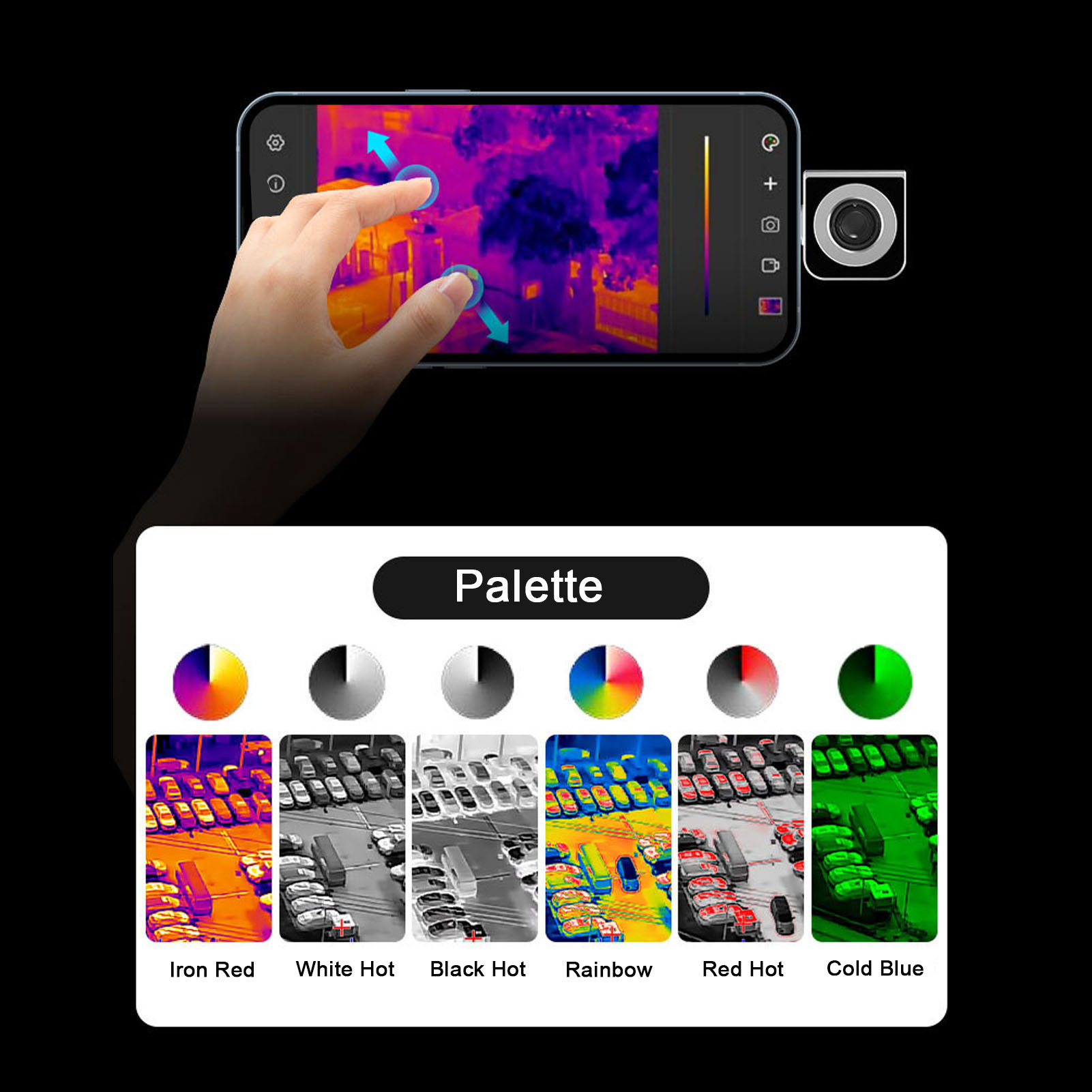 Thermal Camera 256x192 Resolut - Thermal Imaging Camera 256X192 评论和价格