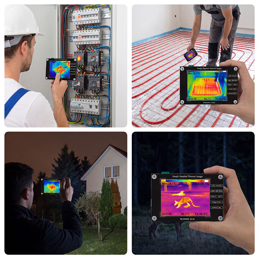 32*24 Thermal Imager -40℃ to 3 - Nf 521 Thermal Imaging Camera 评论和价格