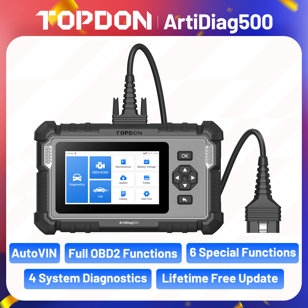 Topdon ArtiDiag500 Car Diagnos - Topdon Tc001 Thermal Camera 评论和价格