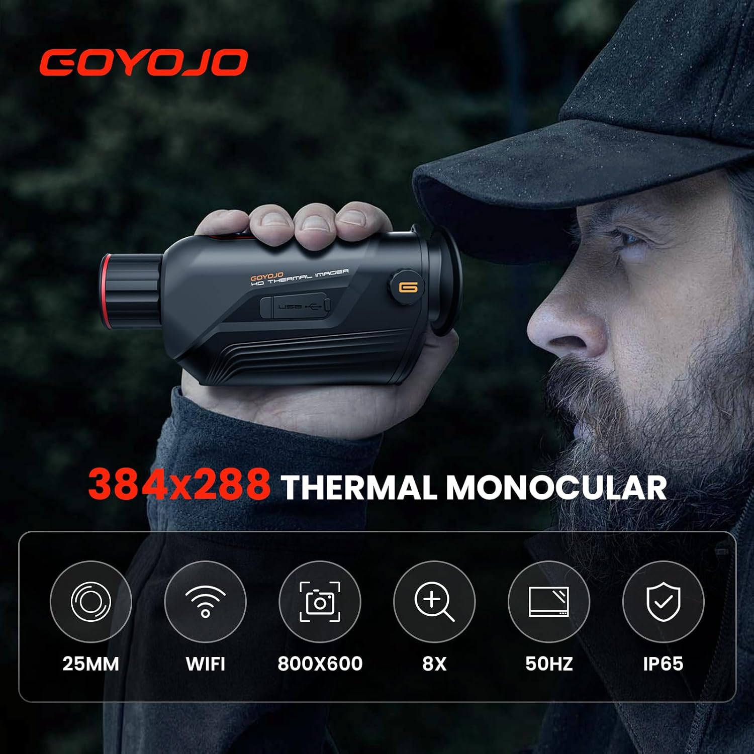 GOYOJO G325 G315 Thermal Imagi - Thermal Scope Night Vision Monocular 评论和价格