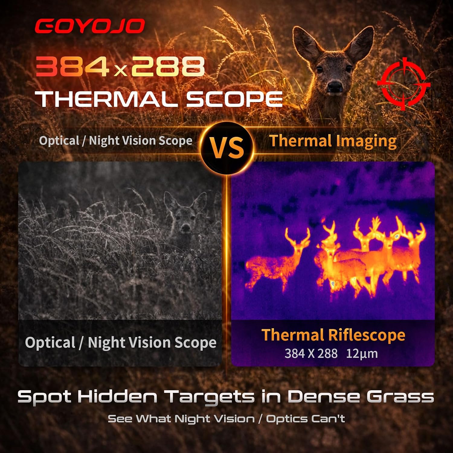 GOYOJO G325 G315 Thermal Imagi - Thermal Scope Night Vision Monocular 评论和价格