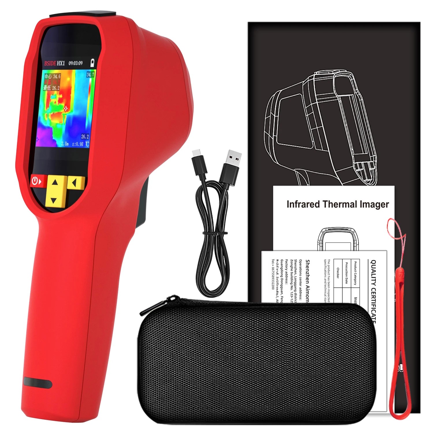 BSIDE HX1 240X240 Thermal Imag - Thermal Imager Pcb Repair 评论和价格