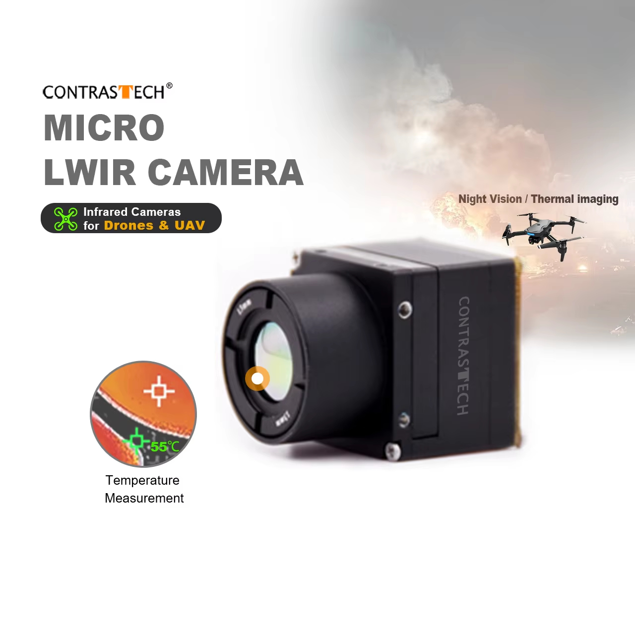 640x512 LWIR Shutterless Radio - Thermal Module 640X512 Core 评论和价格