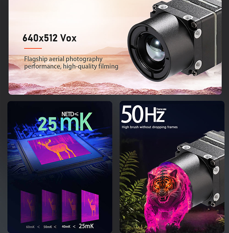 New Arrival 640x512 FPV Drone  - Hunting Thermal Imaging Scope 评论和价格